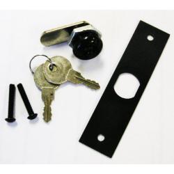 Williams/Bally backbox lock and lock plate assembly