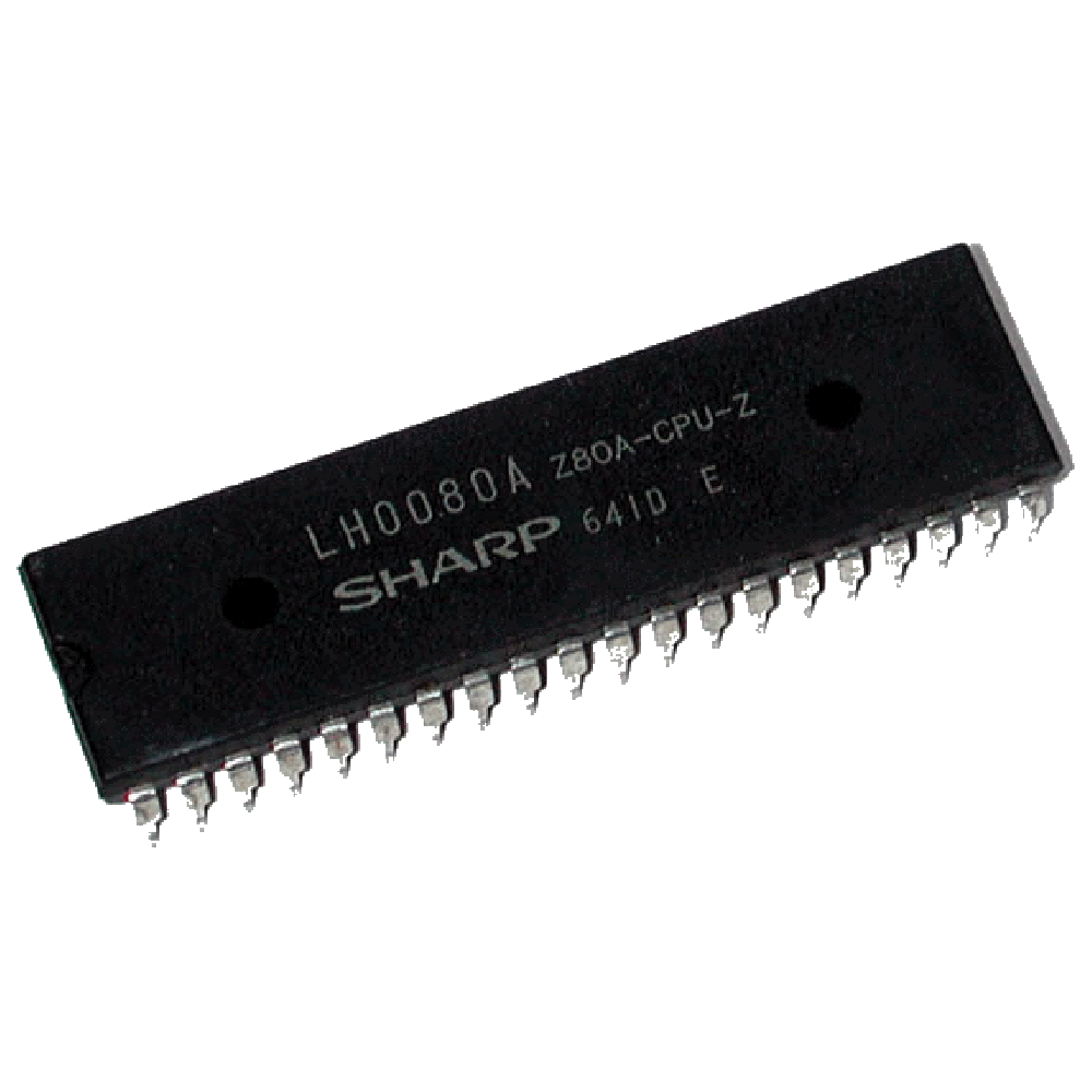 Z80A CPU Microprocessor